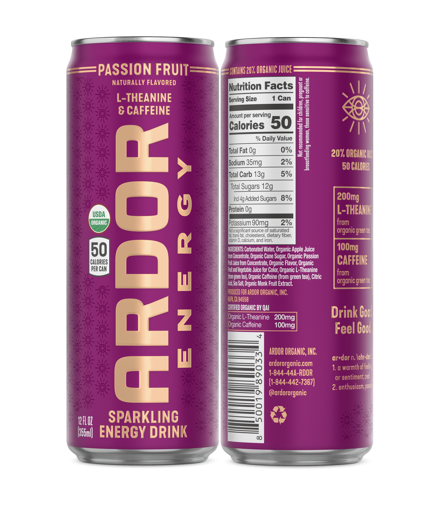 Ardor Sparkling Energy