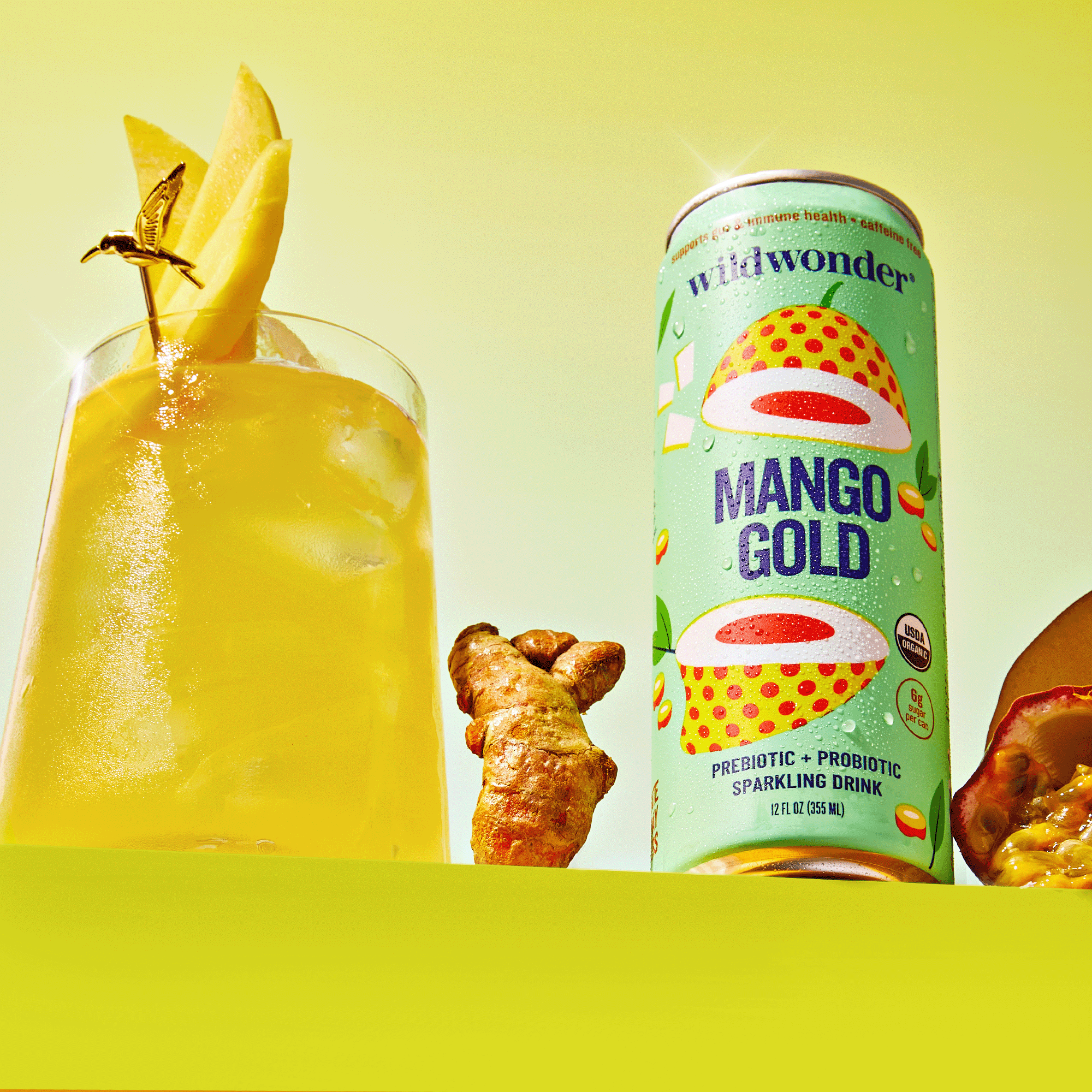 Wildwonder Prebiotic Soda