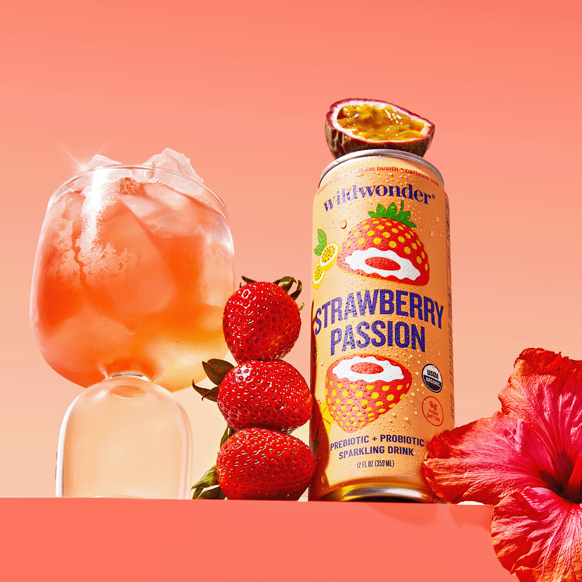 Wildwonder Prebiotic Soda